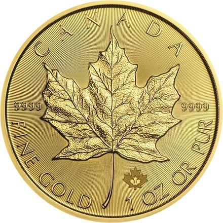 1 oz Maple Leaf Gold 999,9 nach § 25 UstG mehrwertsteuerfrei