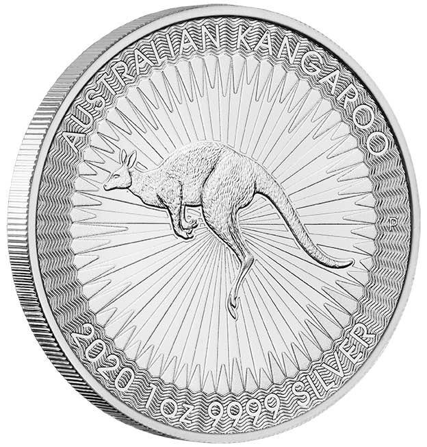 1 oz (31,1g) Silber Känguru differenzbesteuert nach § 25a UstG