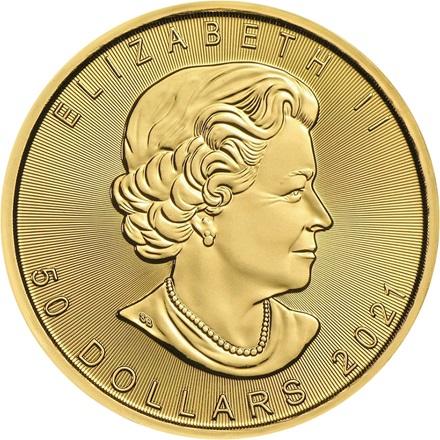 1 oz Maple Leaf Gold 999,9 nach § 25 UstG mehrwertsteuerfrei
