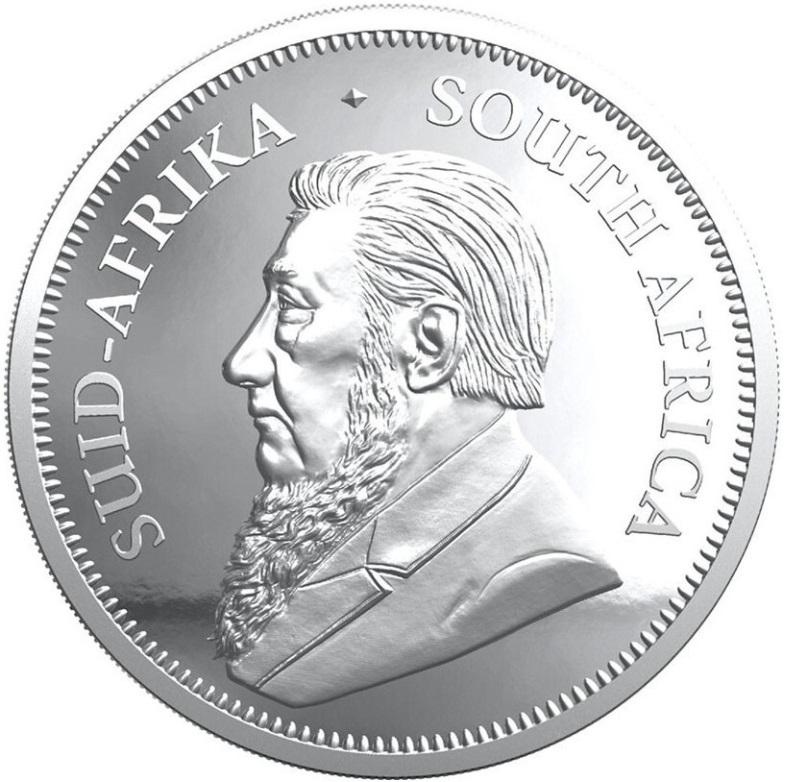 1 oz (31,1g) Silber Krügerrand NEUWARE differenzbesteuert nach § 25a UstG