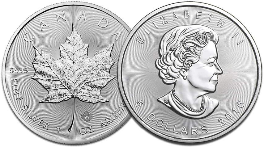 1 oz (31,1g) Silber Maple Leaf NEUWARE differenzbesteuert nach § 25a UstG