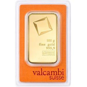 100 g Goldbarren Anlagegold nach § 25 UstG mehrwertsteuerfrei