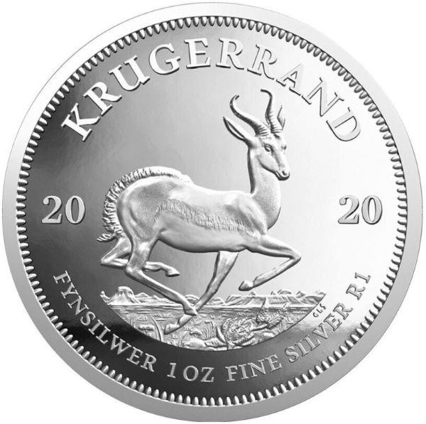 25x 1oz (31,1g) Silber Krügerrand NEUWARE differenzbesteuert nach &#167; 25a UstG