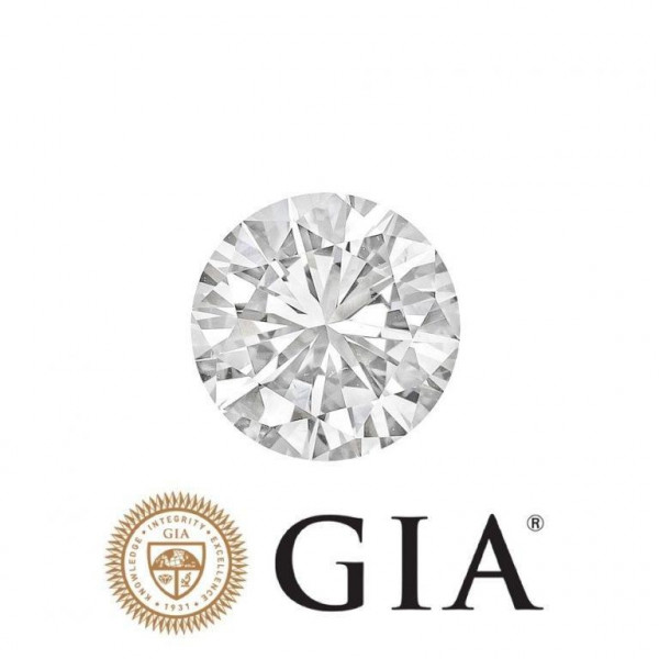 Lupenr. Diamant Farbe H,IF 3 x exc. none (0,51 - 0,55 Karat) GIA-Zertifikat